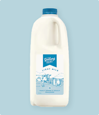Geelong Dairy Light Milk