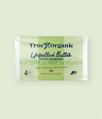 True Organic Unsalted Butter